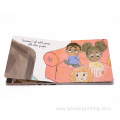 kids children cardboard English story board book printing